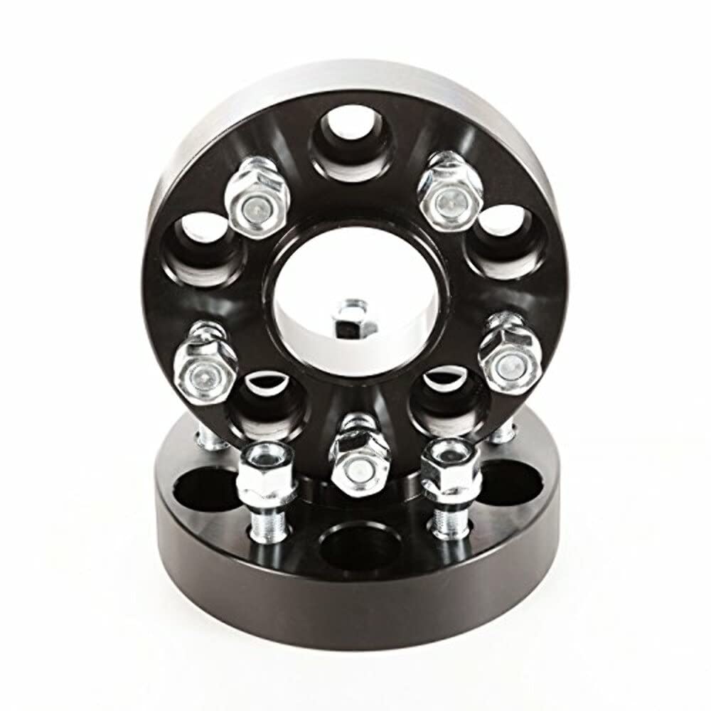 RUGGED RIDGE 15201.20 Rugged Ridge 15201.20 Wheel Spacer Kit, Black, 1.25 inch; 15-Current Renegade