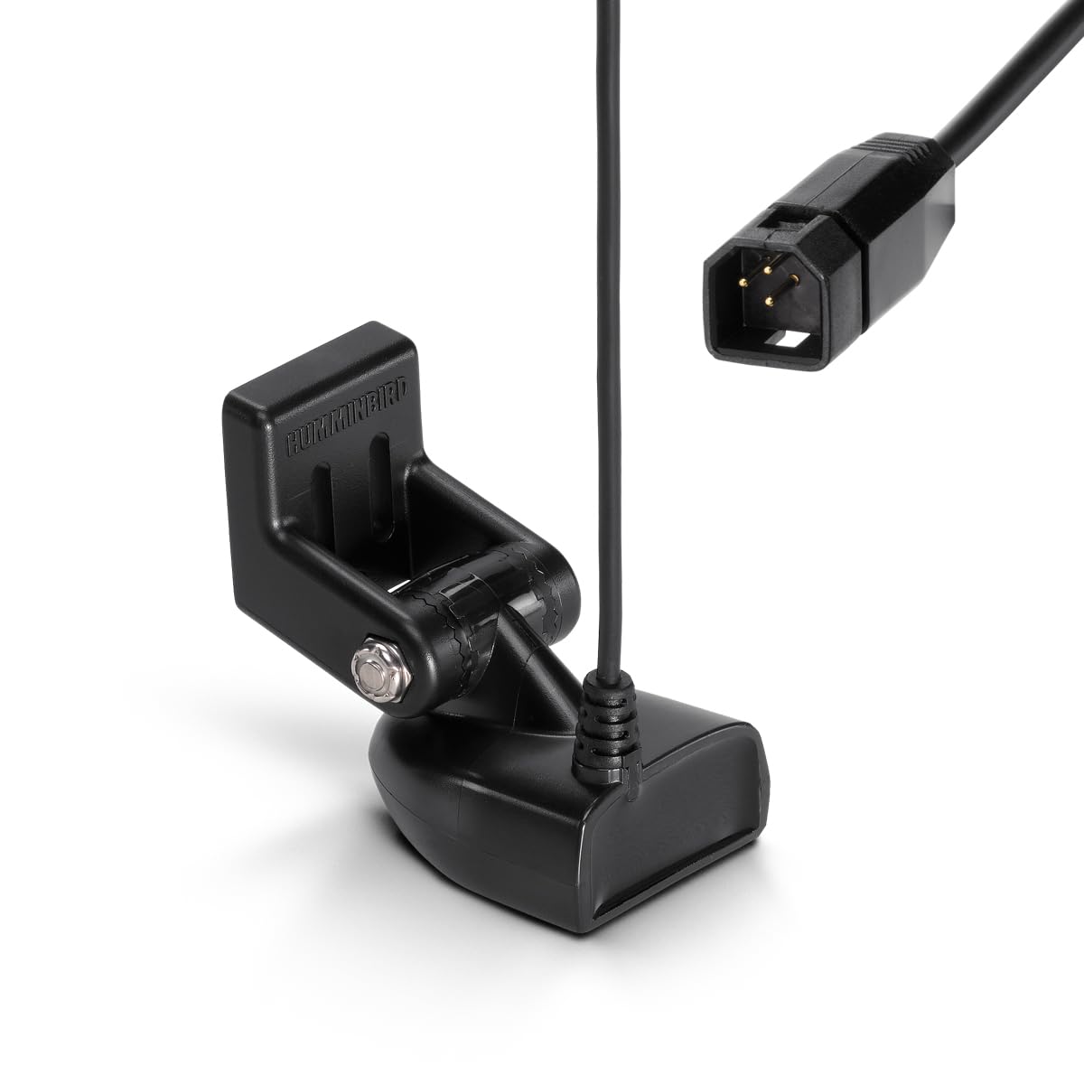 HUMMINBIRD 710236-1 Humminbird Transom Transducer with Single/Dual Beam Sonar – 200/455 kHz, XNT 9 28 T