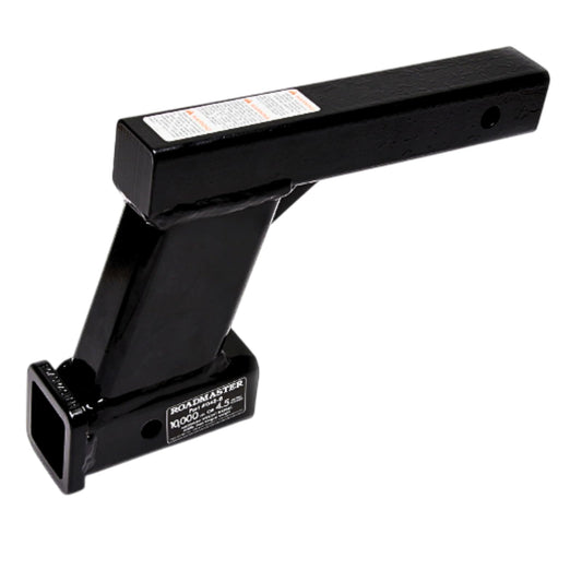 ROADMASTER 048-8 Roadmaster 048-8 Hi-Low Hitch Compatible with Most Standard 2" Receiver Hitches | 8" Drop | 10,000 lb Towing Capacity | Levels Tow Bars & Trailers for Safer, Smoother Towing | Built to Last