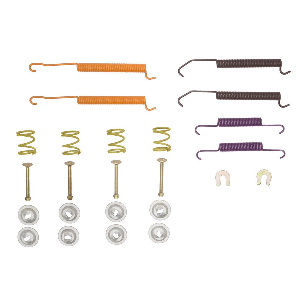 Dynamic Friction 370-76016 DFC Rear Drum Brake Hardware Kit