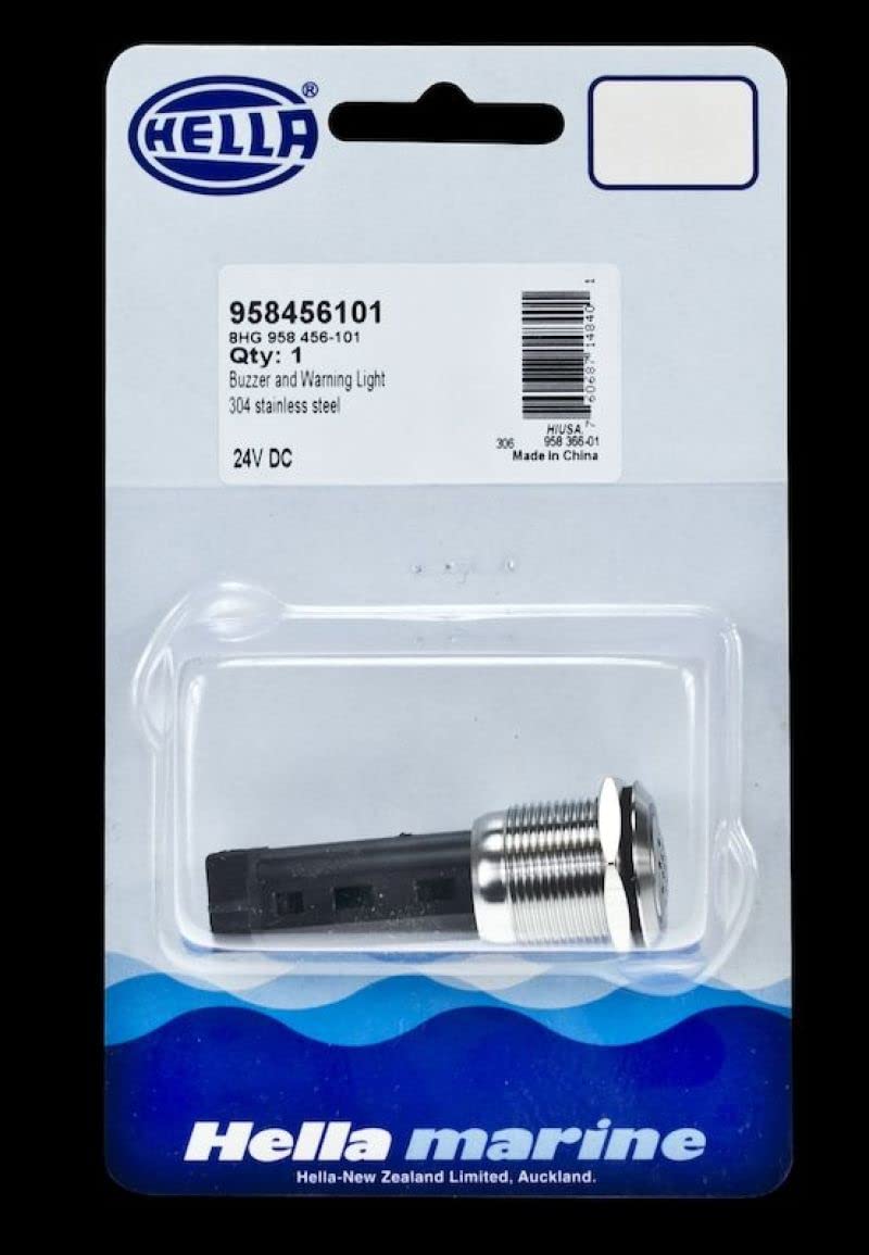 Hella 958456101 Buzzer Ss Led Red 24V