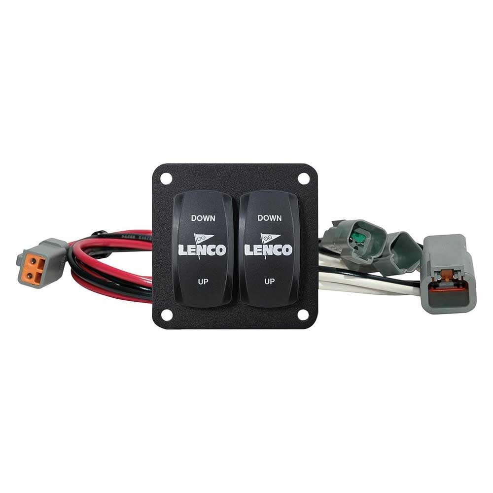 LENCO 10222-211D Lenco 10222-211D TRIM TAB SWITCH KITDOUBLE ROCKER