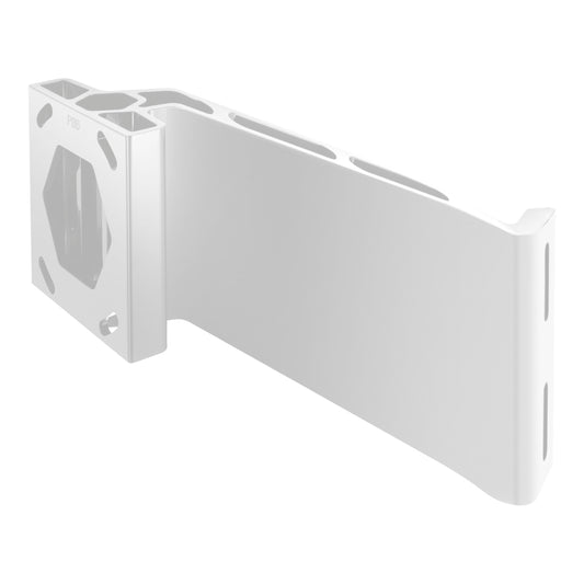 MINN KOTA 1810387 Minn Kota Jack Plate Adapter Bracket for Raptor – Port, 8" Setback, 6" Rise, White