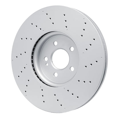 Dynamic Friction 624-63190 DFC GEOSPEC COATED ROTOR-DRILLED
