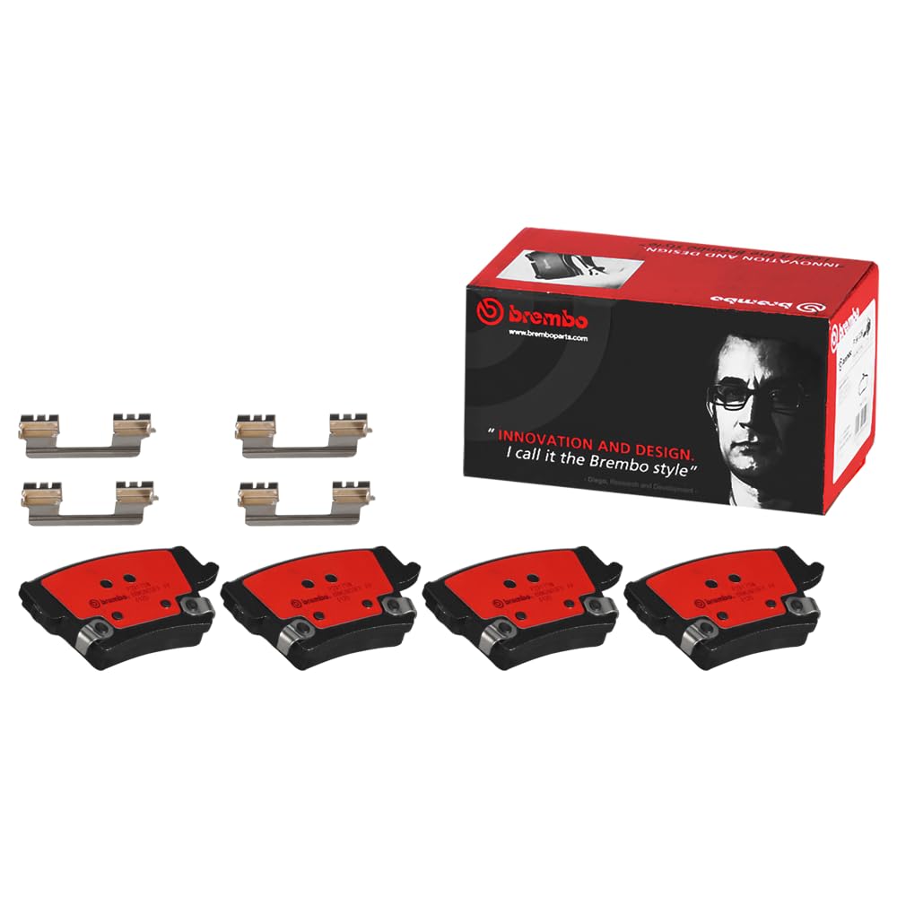 BREMBO P23175N Brembo P23175N Premium Ceramic Rear Disc Brake Pad Set CHRYSLER/CHRYSLER (BBDC)/DODGE/LANCIA OE# K05142561AA