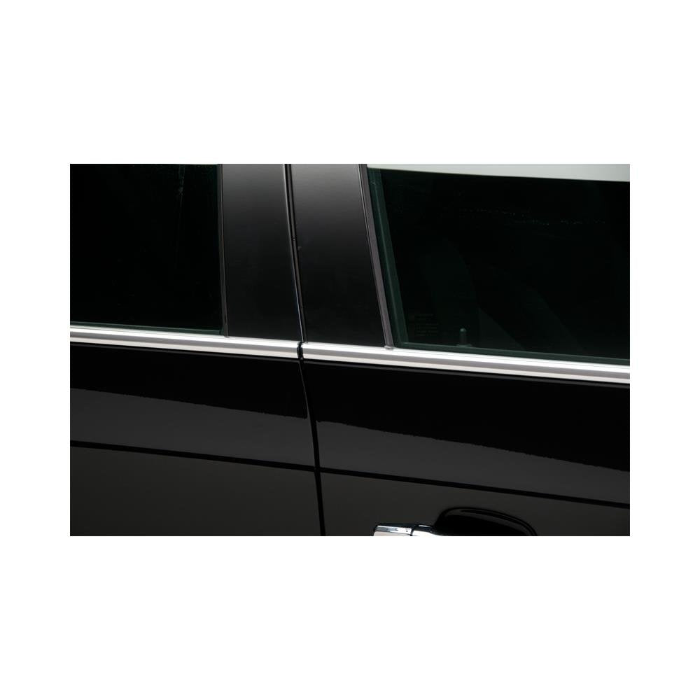 PUTCO 97560 Putco 97560 Chrome Plated Window Trim for Ford F-150 F-250 F-350 F-450 Super Duty