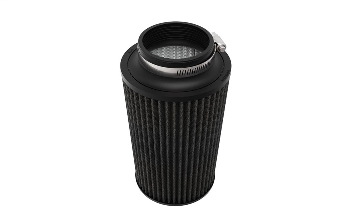 K&N FILTER RU-3111HBK K&N Dryflow Lifetime Universal Clamp-On Air Filter: Dry Synthetic, Washable, Oil-Free: Flange Diameter: 3.5 In, Filter Height: 9 In, Flange Length: 1.55 In, Type: Dry Synthetic, RU-3111HBK
