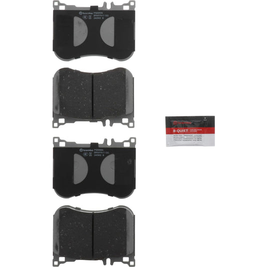 BREMBO P50095N Brembo P50095N Premium Ceramic Front Disc Brake Pad Set MERCEDES-BENZ OE# 0064209320
