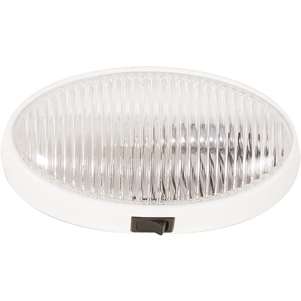 OPTRONICS RVPL7CP Optronics RVPL7CP PORCH LIGHT OV W/SWITCH CLEAR