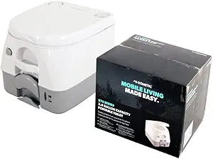 Dometic Sanitation Dometic - 972 Portable Toilet 2.6 Gallon - Grey