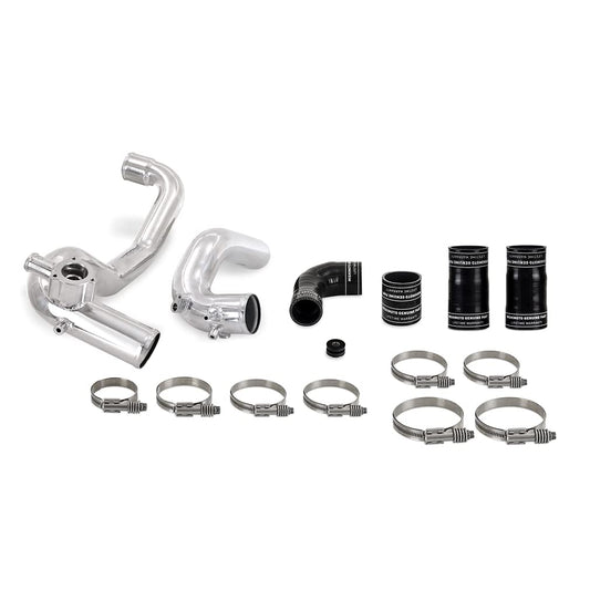 MISHIMOTO MMICP-BR23-21UHP Mishimoto High-Mount Intercooler Pipe Upgrade Kit, Compatible with Ford Bronco 2.3L 2021+, Polished