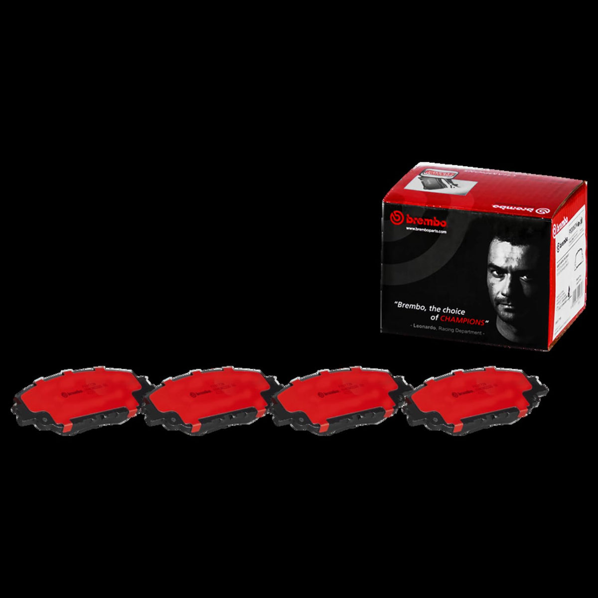 BREMBO P83172N Brembo P83172N Premium Ceramic Front Disc Brake Pad Set TOYOTA OE# 0446533480