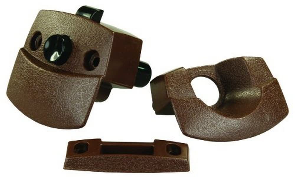 JR PRODUCTS 20505 JR Products 20505 Sliding Door Privacy Latch - Brown