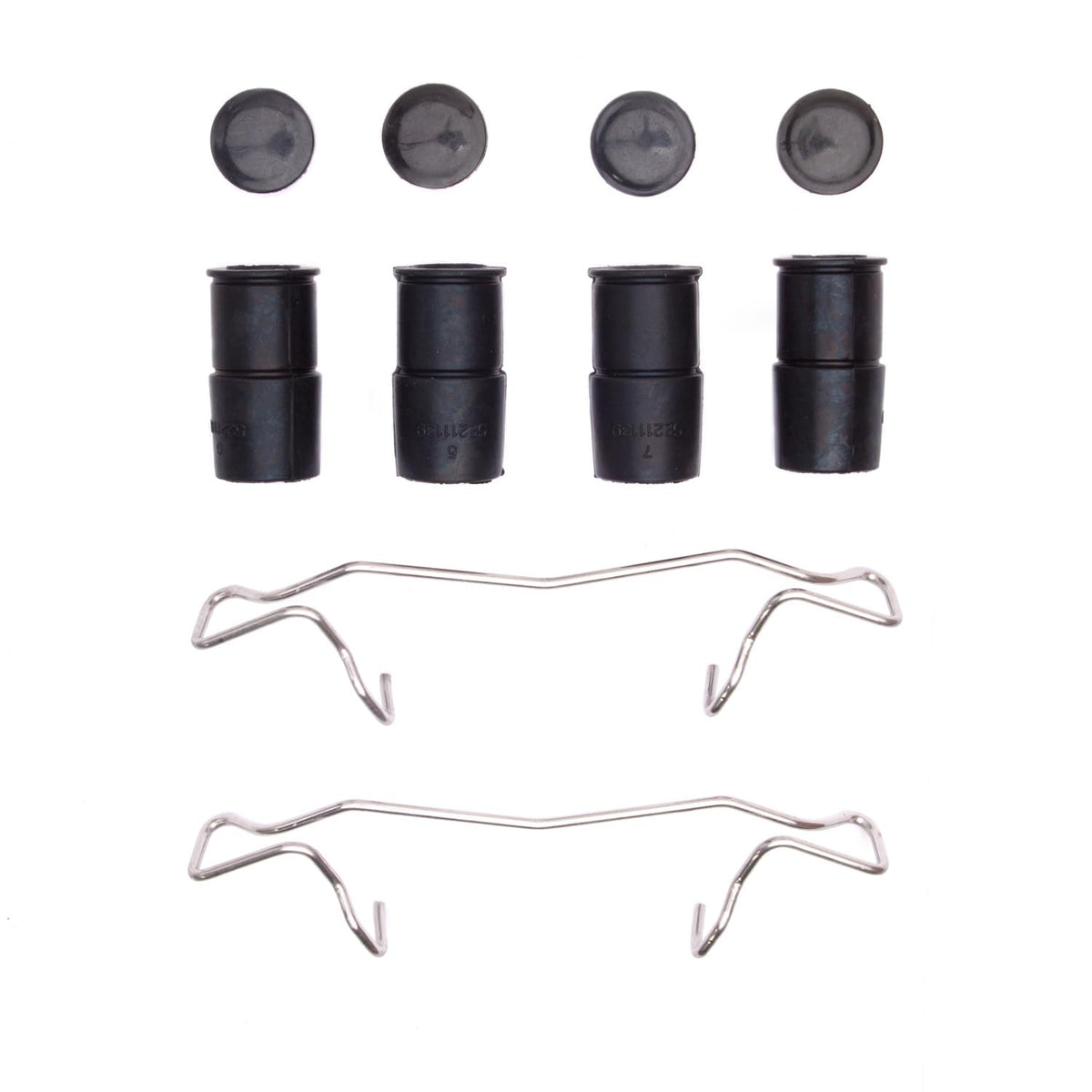 DYNAMIC FRICTION 340-27012 DFC Front or Rear Disc Brake Hardware Kit – Fits 1999-2010 Saab 9-5
