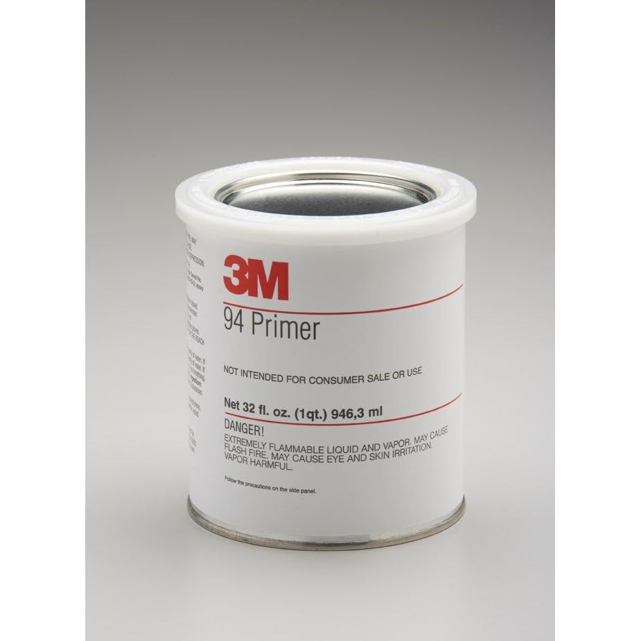 3M 23929 3M Tape Primer, Primer 94 Series, 16 oz, Can 94 Pack of 12 Pack of 12