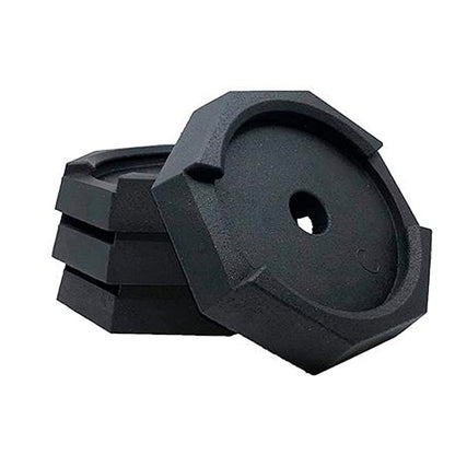 SNAPPAD HI10SP4 SnapPad HiWay RV Leveling Pads - Permanent Jack Stabilizers for RVs - 10" Round Leveling Jack Pads for HWH Leveling System - Heavy Duty Replacement for Blocks - Made in The USA (4-Pack)