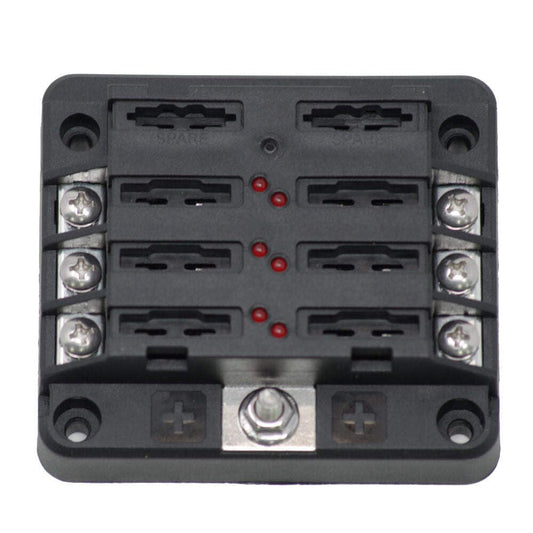 Egis Mobile Electric 8028 Egis RT Fuse Block 6 Position w/LED Indication