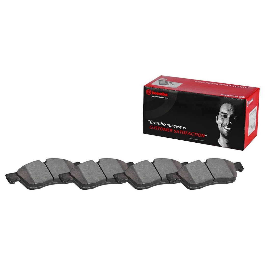 BREMBO P37021N Brembo P37021N Premium Ceramic Front Disc Brake Pad Set JEEP OE# 00K68227573AA