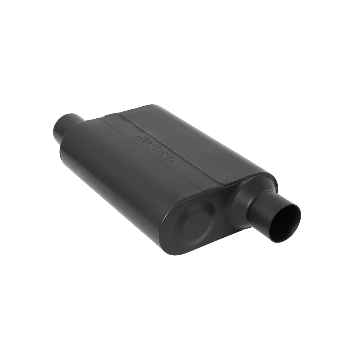 FLOWMASTER 8042543 Flowmaster 8042543 40 Series Muffler 409S - 2.50 Offset In and 2.50 Offset Out - Aggressive Sound