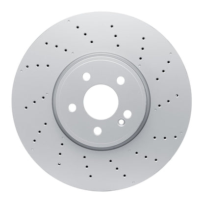 Dynamic Friction 624-63190 DFC GEOSPEC COATED ROTOR-DRILLED