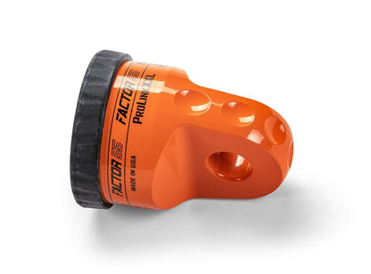 FACTOR 55 00210-07 Factor 55 ProLink Winch Shackle Mount for Large Overland and Military-Style Vehicles, Fits Lines Up to 1/2" Diameter - Orange