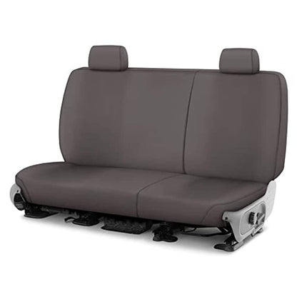 COVERCRAFT SS8396PCGY Covercraft SS8396PCGY SeatSaver Second Row Custom Fit Seat Cover for Select Ram Pickup Models - Polycotton (Grey)