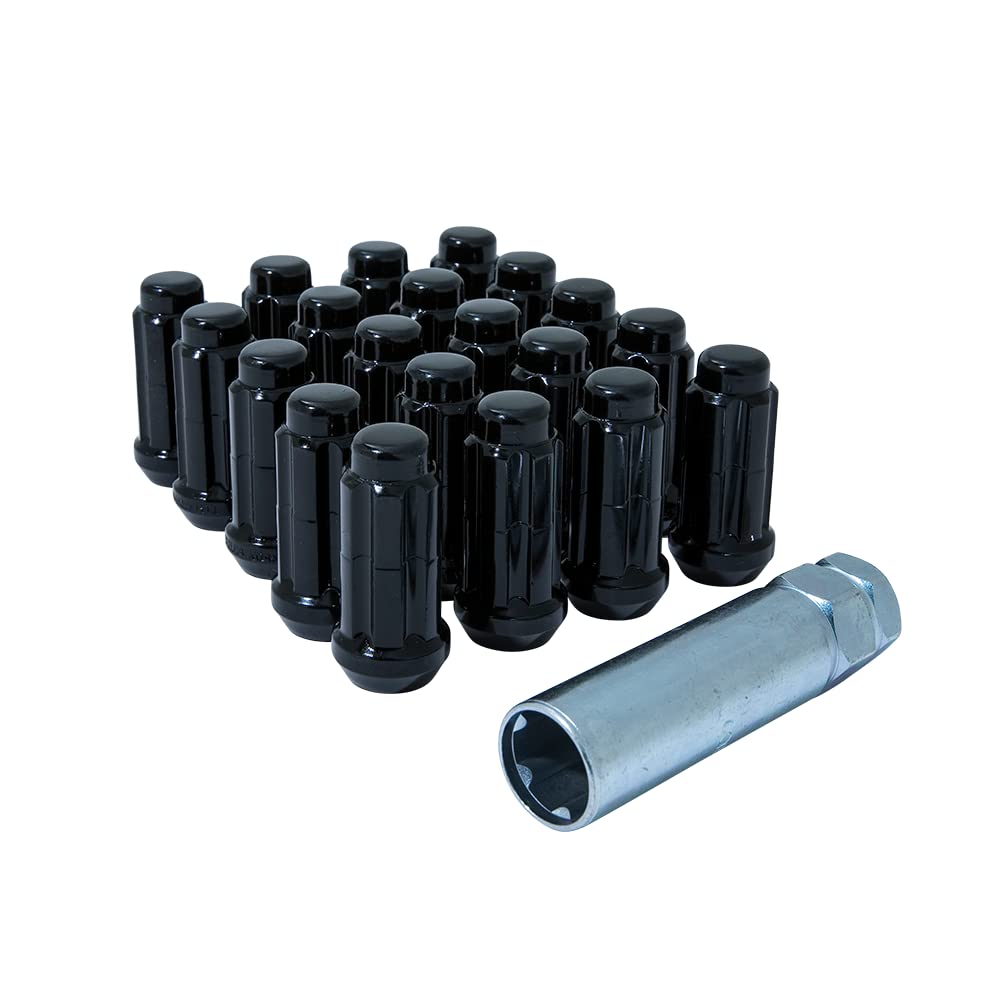 GORILLA K5TS-14150BGR Gorilla Automotive K5TS-14150BGR 5Lug 14-1.50 Spline WIK Truck Blk Gor