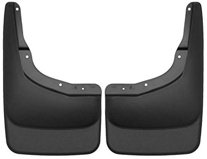 Husky Liners 56601 Husky Liners - Front Mud Guards – 2004-2014 Ford F150, Front Set - Black, 2 Pc – 56601