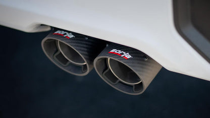 BORLA 140997CFBA Borla 2024 Chevy Silverado 1500 6.2L V8 ATAK Catback Exhaust w/ Simulator - CF Black Anodized