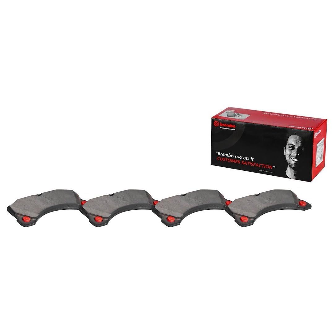 BREMBO P65028N Brembo P65028N Premium Ceramic Rear Disc Brake Pad Set PORSCHE OE# 98735293901