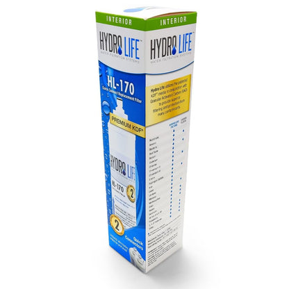 CAMCO 52101 Hydro Life 52101 HL-170 QC Under Counter Replacement Filter , White
