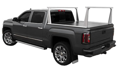 ACCESS 4006040 Vertical Pro Kit: 26in Al Uprights (2 w/ 66in Cross Bar) Silver Truck Rack by Access