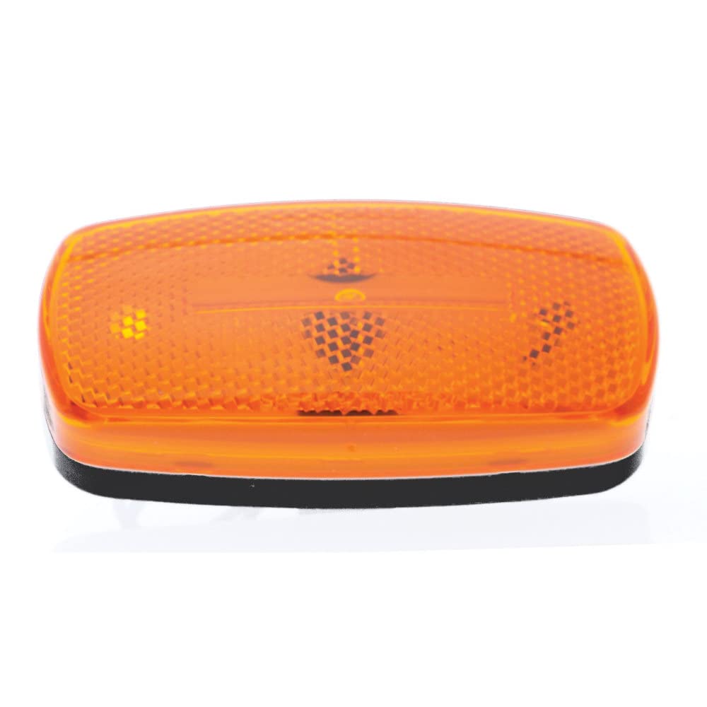OPTRONICS MC32ABS Optronics MC32ABS Surface Mount Marker/Clearance Light with Reflex, Amber