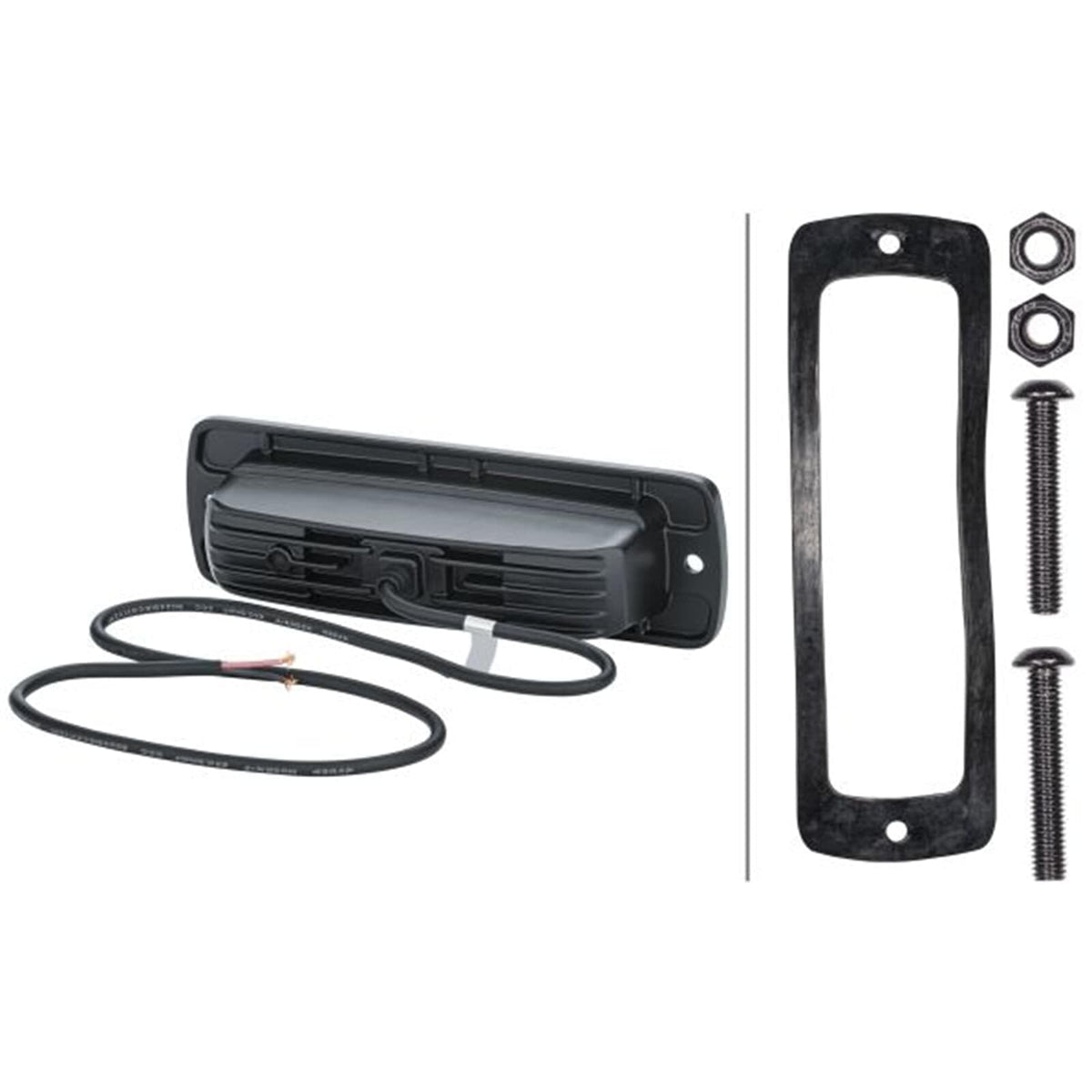 HELLA 358176221 HELLA 1FB 358 176-221 LED-Spotlight - Black Magic Mini Lightbar 6.2" - 12/24V
