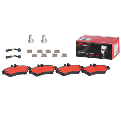 BREMBO P50084N Brembo P50084N Premium Ceramic Rear Disc Brake Pad Set MERCEDES-BENZ/VW OE# 0044206920