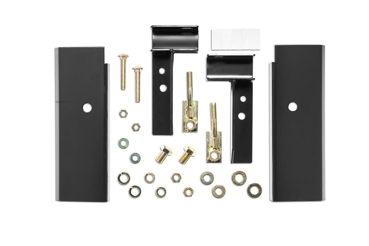 BACKRACK 30124 RealTruck BACKRACK Hardware Kit for use w/Standard Bed, Black, No Drill | 30124 | Fits 2020-2025 Chevrolet/GMC Silverado/Sierra 2500/3500 HD