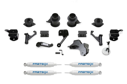 FABTECH K3173 Fabtech K3173 Basic Lift System w/Shocks 5 in. Lift w/Performance Basic Lift System w/Shocks
