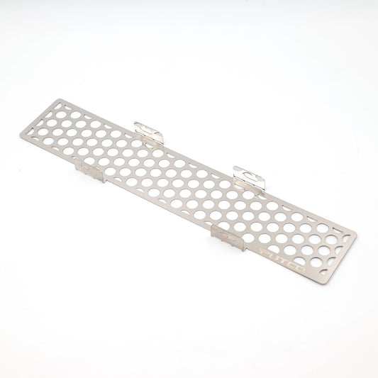 PUTCO 85172 Putco Bumper Grille Inserts Fits Ford Super Duty 2023-2025 Punch Design Polished Stainless Steel, 85172