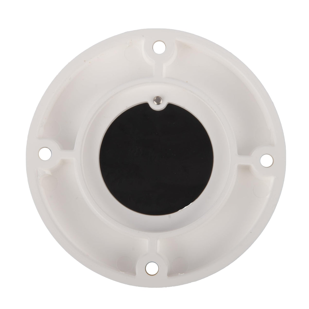 T-H MARINE SA-2B-DP T-H Marine Flush Mount Scupper Valve Assembly – Durable Marine Scupper Valve with Curl Proof Flapper for 1" to 1.25" Drain Tubes – Versatile Installation, White Frame/Black Flapper