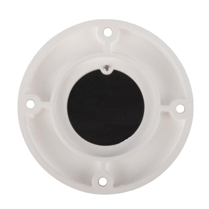T-H MARINE SA-2B-DP T-H Marine Flush Mount Scupper Valve Assembly – Durable Marine Scupper Valve with Curl Proof Flapper for 1" to 1.25" Drain Tubes – Versatile Installation, White Frame/Black Flapper