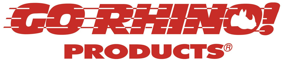 GO RHINO 4148B Go Rhino 4000 Series SideSteps - Cab Length – Mild Steel, Black – 4148B – Fits 1980-1998 Ford F Series Crew Cab Pickup