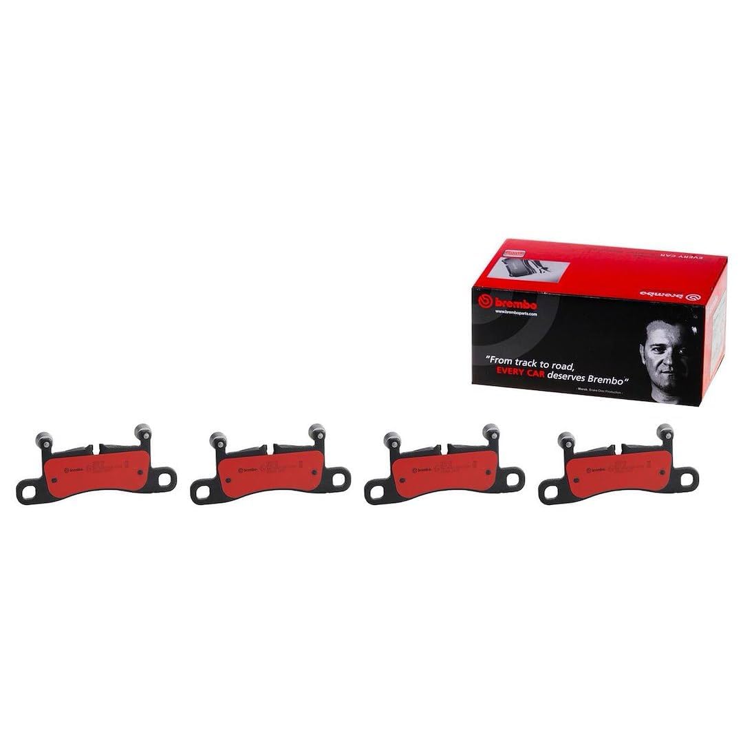 BREMBO P65027N Brembo P65027N Premium Ceramic Rear Disc Brake Pad Set PORSCHE/VW OE# 7P0698451