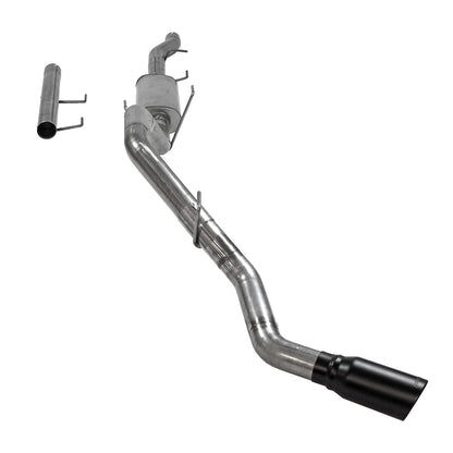 FLOWMASTER 717930 Flowmaster 717930 FlowFX Cat-Back Exhaust Kit Single Side Exit 3.5 Inch 409 Stainless Steel 5 Inch Black Ceramic Coated 304 Stainless Steel Tip Compatible with 2014-2024 RAM 2500 3500 6.4L 2/4WD