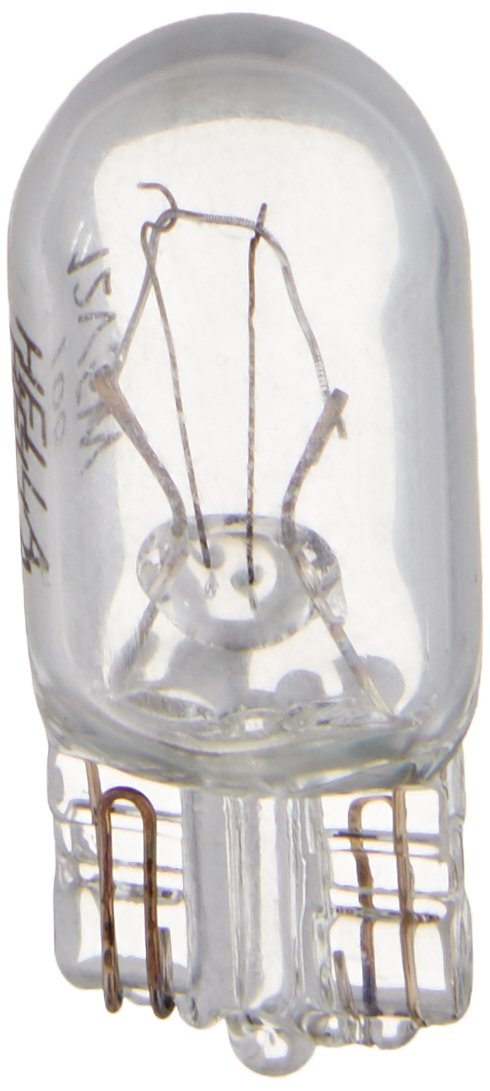 Hella 168TB Bulb 168 12V 5W 3Cp W2.1X9.5D T3.25 (2), Multi