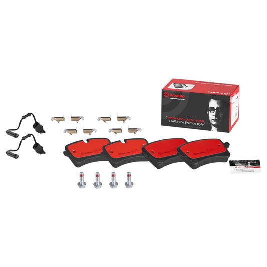 BREMBO P85120N Brembo P85120N Premium Ceramic Rear Disc Brake Pad Set AUDI OE# 4H0698451C
