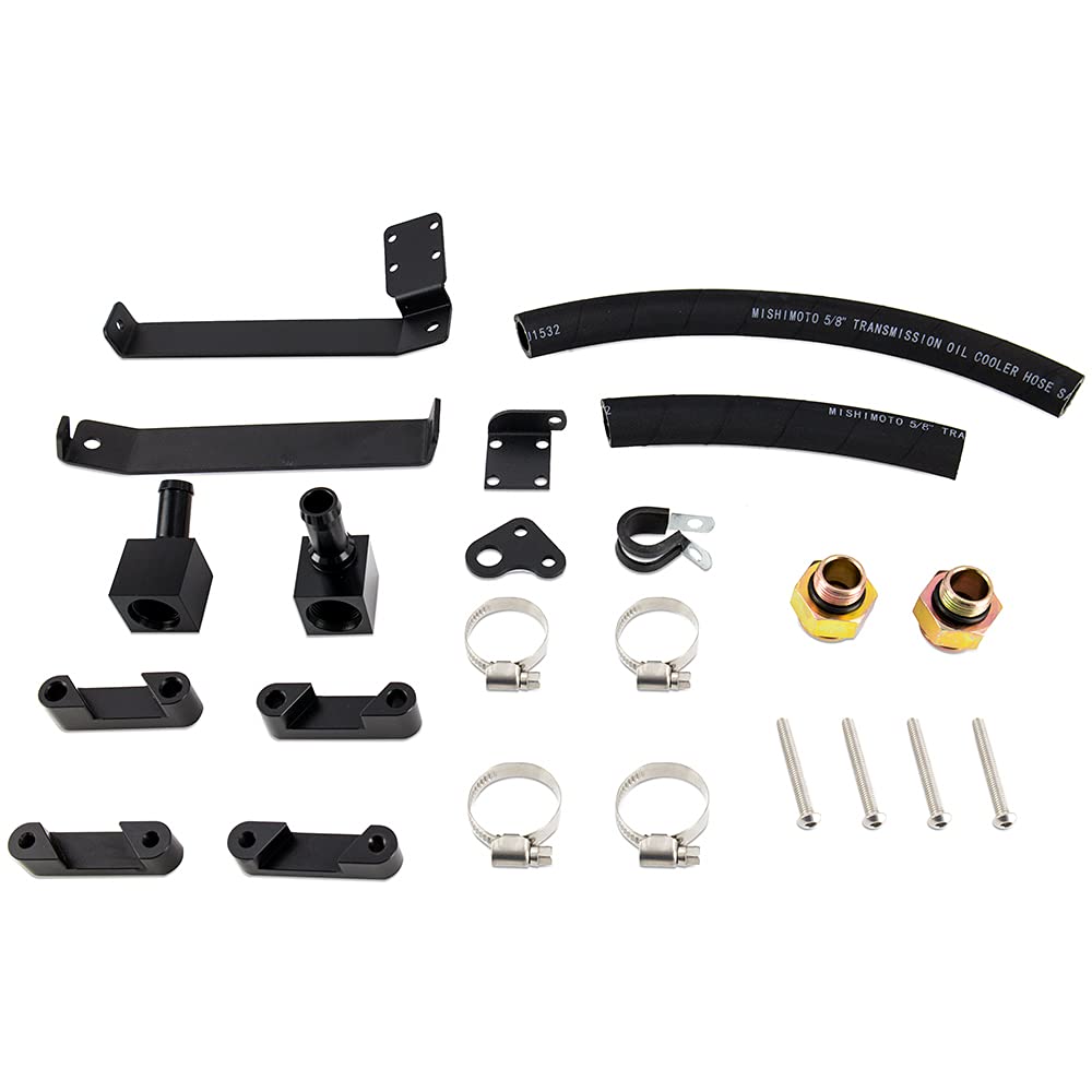 MISHIMOTO MMTC-DMAX-17SL Mishimoto MMTC-DMAX-17SL Transmission Cooler, Compatible With Chevrolet/GMC 6.6L Duramax (L5P) 2017-2019