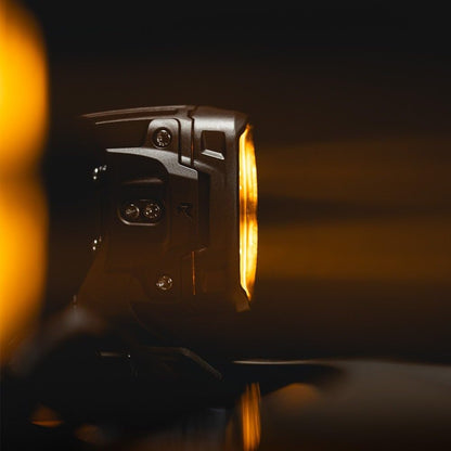 Rigid Industries 168240 Rigid Industries Phoenix Spot LED Light Pod - Amber Backlight, 5 Color Modes, 3 Power Modes, Universal Fit