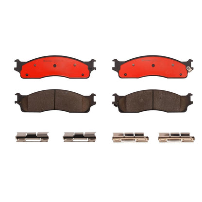 BREMBO P18008N Brembo P18008N Premium Ceramic Front Disc Brake Pad Set DODGE OE# 68002228AA