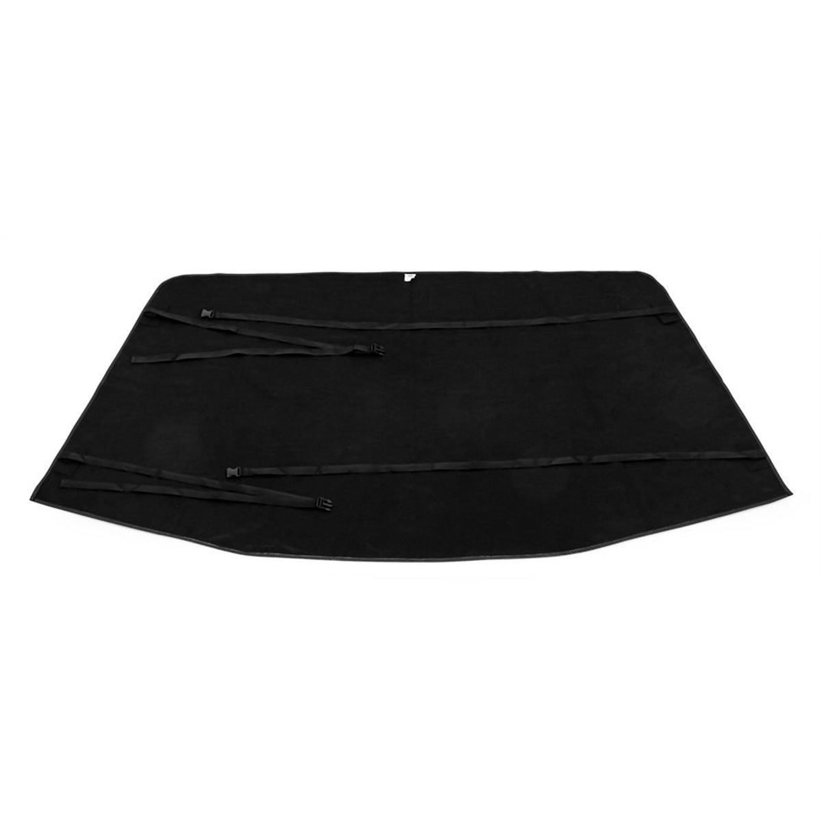 CAMCO 45401 Camco Durable Compact Universal On the Go Vinyl RV Tow Car Windshield Protector from Chips and Cracks with Tool Free Installation, Black