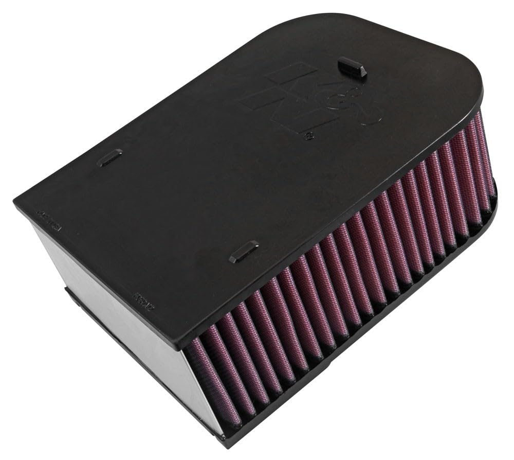 K&N FILTER E-0660 K&N High-Flow Original Lifetime Engine Air Filter: Increase Power & Acceleration, Washable, Premium, Replacement Car Air Filter: Compatible with 2015-2026 Porshe Macan E-0660